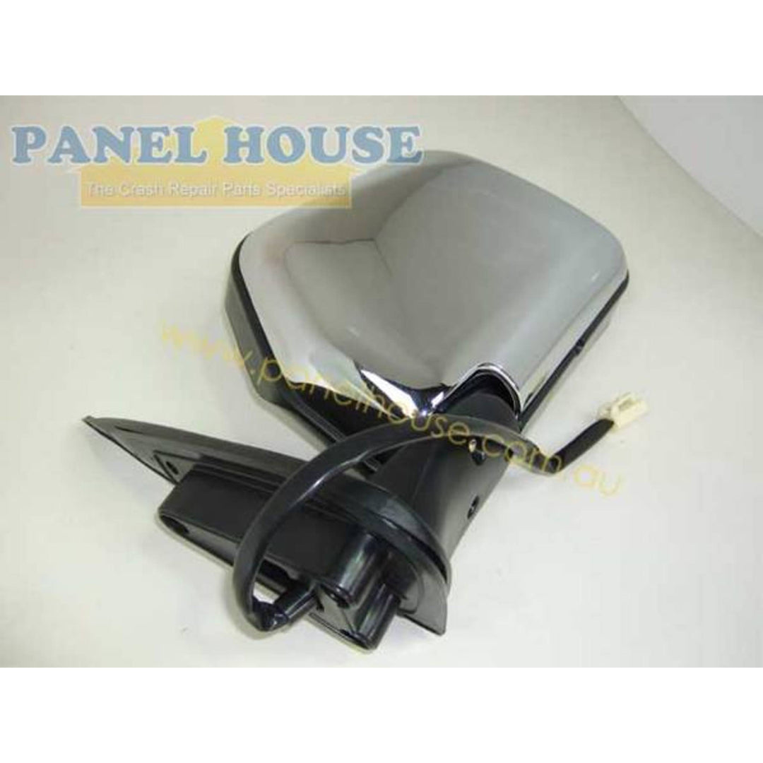 Door Mirror Chrome Electric PAIR Fits Toyota Hilux Ute 8/97 - 2/05