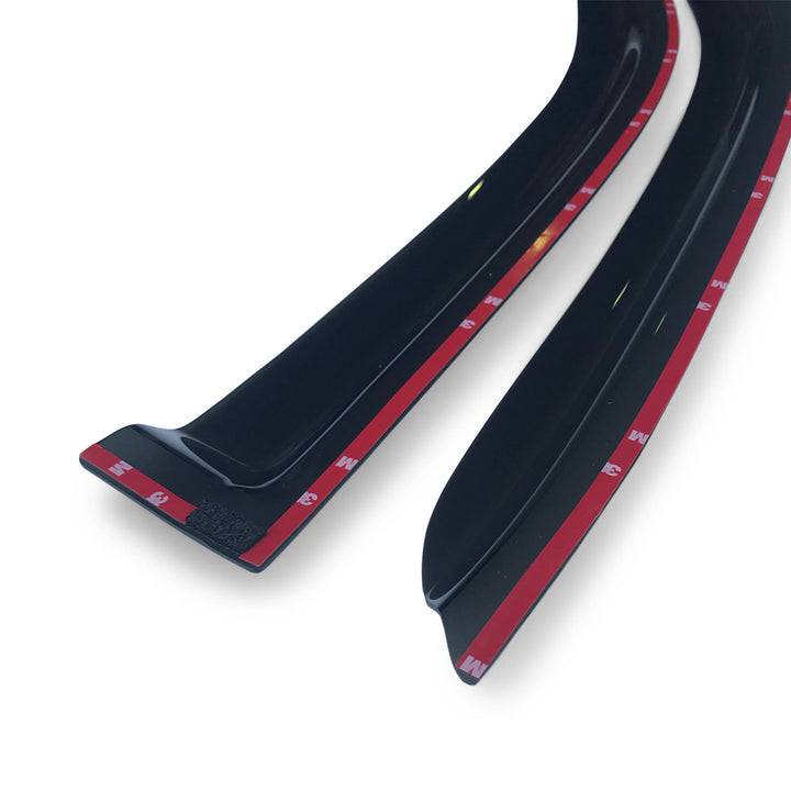 Weather Shield Window Visors SET Fits Ford Ranger PX MK1 MK2 MK3 XL XLS XLT Wildtrak Raptor