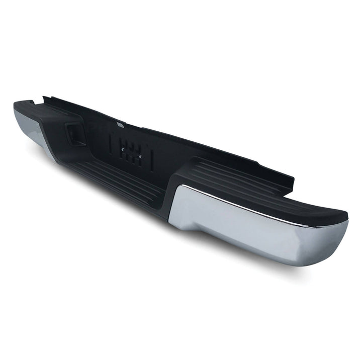 Rear Step Bumper Chrome With Brackets No Sensor fits Ford Ranger PX Ute 2011-2019