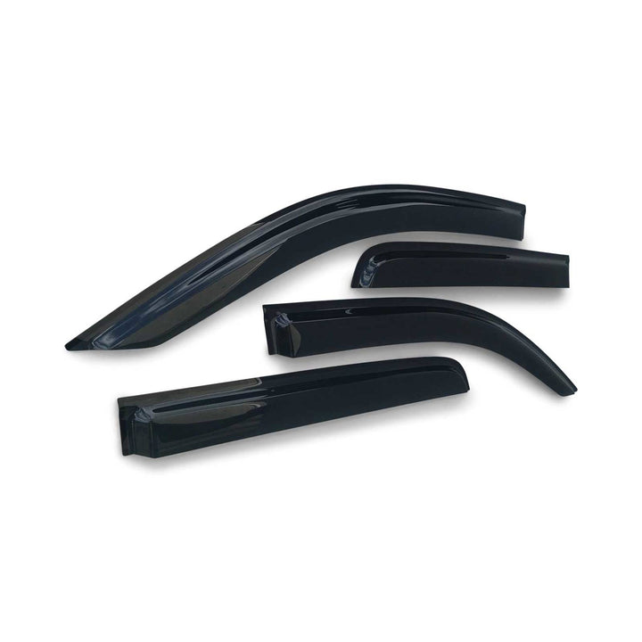 Weather Shield Window Visors SET 4 Piece Fits Isuzu DMax D-Max Dual Cab 12 - 20