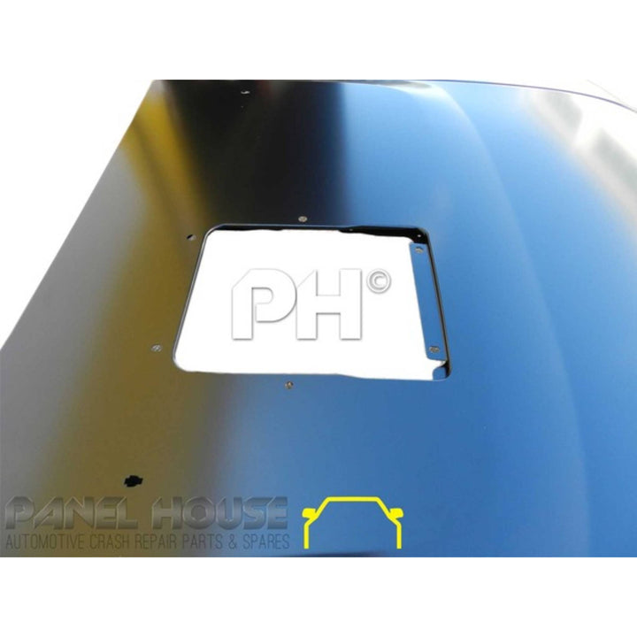 Bonnet Turbo with Hole fits Nissan PATROL Y61 Series 1 + 2 10/1997 - 08/2004
