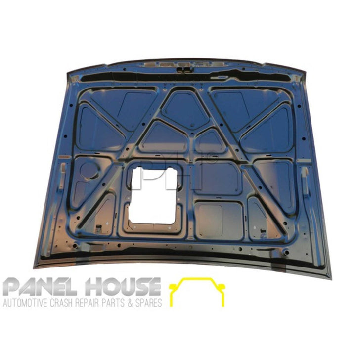 Bonnet Turbo with Hole fits Nissan PATROL Y61 Series 1 + 2 10/1997 - 08/2004