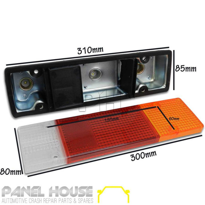 Tail Light fits Mitsubishi Triton ML MN Tray Back 06-13 Round Plug
