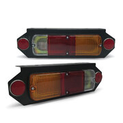 Tail Lights PAIR With Bracket PAIR Fits Toyota Landcruiser 40 series FJ45 HJ45 