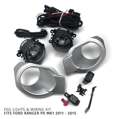 Fog Light Complete Upgrade Kit fits Ford Ranger PX Series 11-15 wiring ...