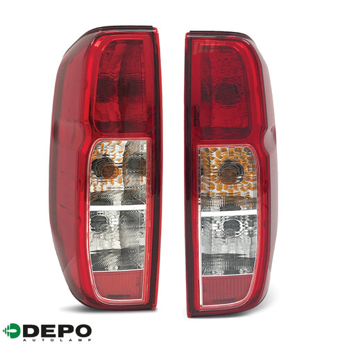 Tail Light PAIR fits Nissan Navara D40 2005 - 2015 LH + RH ADR ...