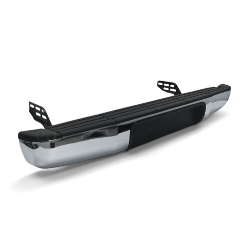 Rear Bumper Bar Chrome Flat Top Fits Ford Ranger PJ PK 2006 - 2011 ...