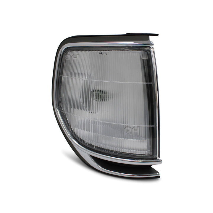 Corner Park Lights PAIR Chrome Fits Toyota Landcruiser 80 Series 1990 - 1997
