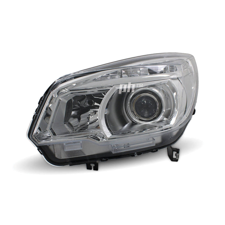 Headlight PAIR Chrome Projector ADR fits Holden Colorado RG LTZ 2012 - 2016