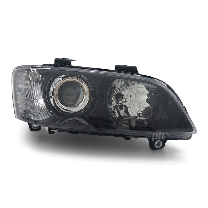Headlights Projector Black PAIR fits Holden Commodore VE SSV HSV Calais 2006 - 2010