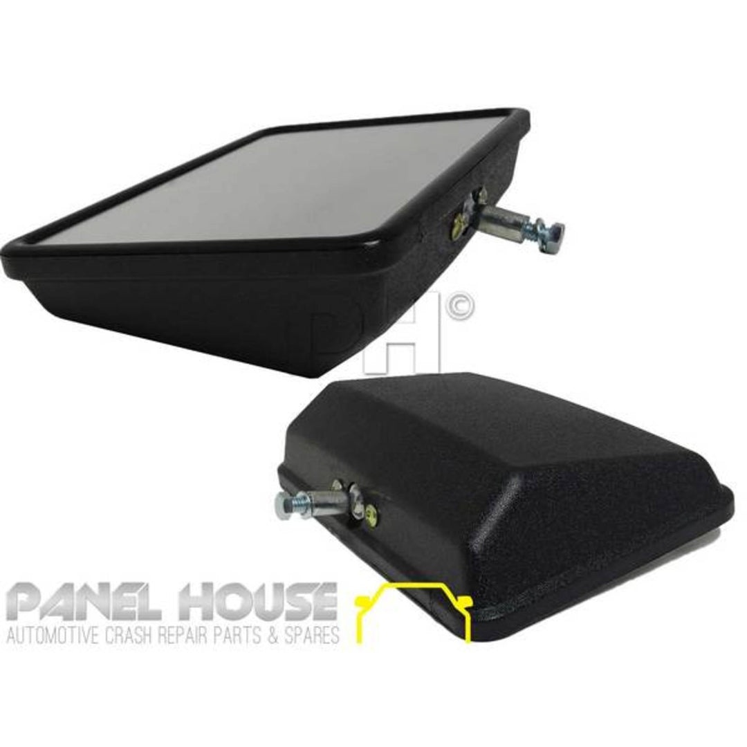 Door Mirror Heads Fits Ford Courier Tray Back Ute Pair 1xLH 1xRH