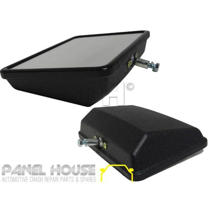Door Mirror Heads Fits Ford Courier Tray Back Ute Pair 1xLH 1xRH