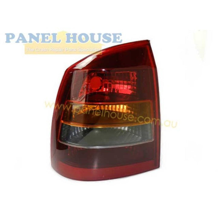 Tail Light PAIR Tinted Smokey fits Holden Astra TS Sedan 1998 - 2004