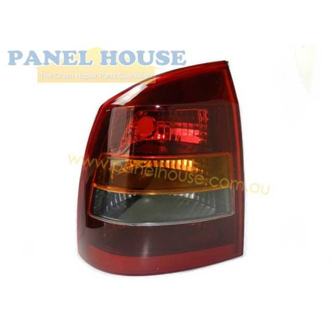 Tail Lights PAIR Tinted Smokey fits Holden Astra TS Convertible 1998 - 2004