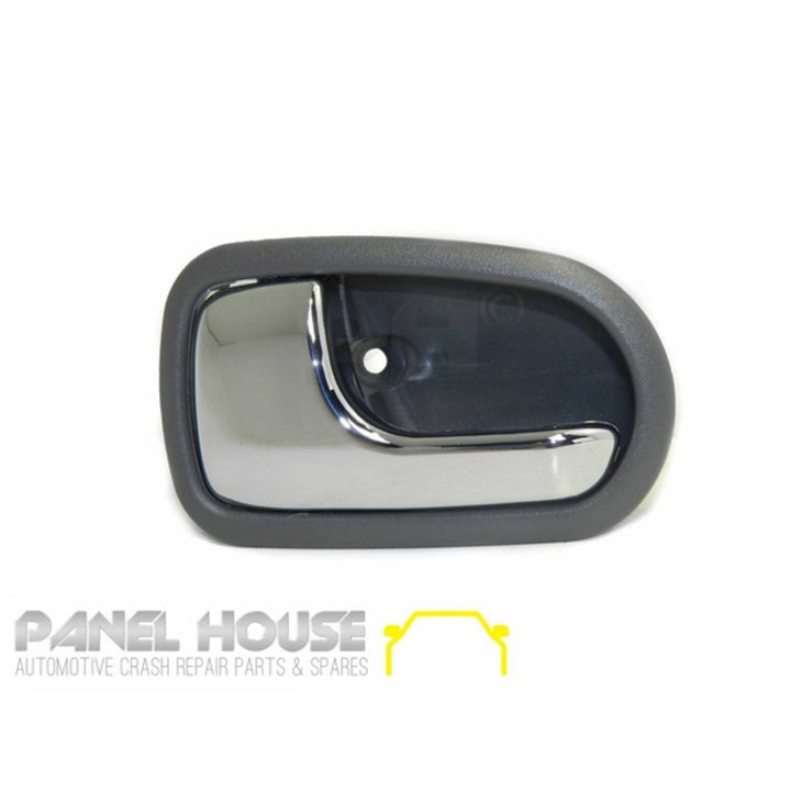 Interior Chrome Grey Handle SET x4 Inner fits Mazda 323 BJ Protege Sedan 98-02