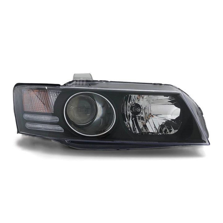 Headlights Black Projector PAIR fits Holden Commodore VZ SS Calais HSV 2004 - 2006