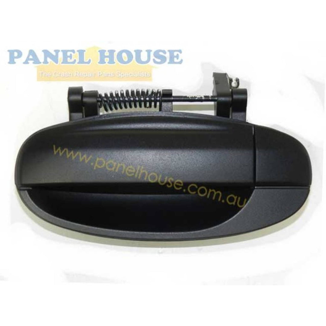 Outer Door Handle SET Front Black fits Holden Barina TK Hatch 2005 - 2011