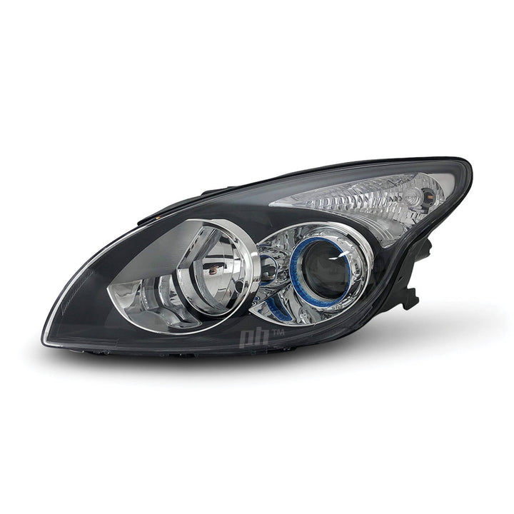 Headlights Black Projector PAIR fits Hyundai i30 FD 2010 - 2012 Hatch & Wagon