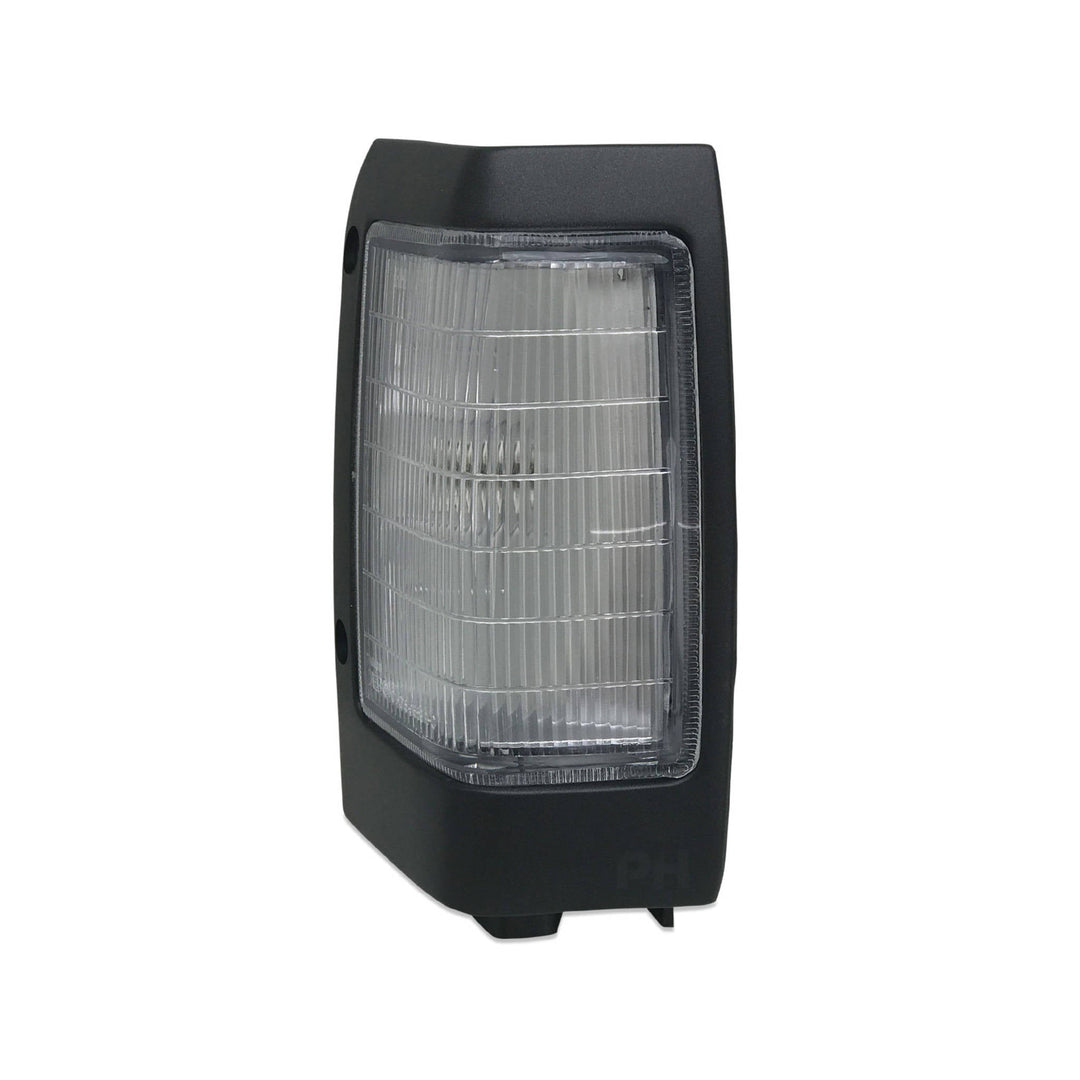 Corner Park Lights PAIR Dark Grey Trim fits Nissan Navara D21 Ute 1992-1997
