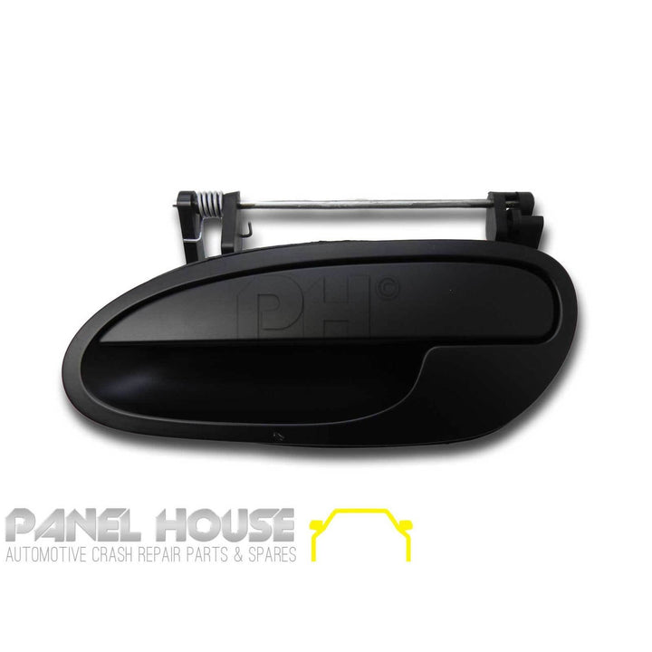Outer Door Handle LEFT Front Black fits Holden Commodore VT VX VU VY VZ