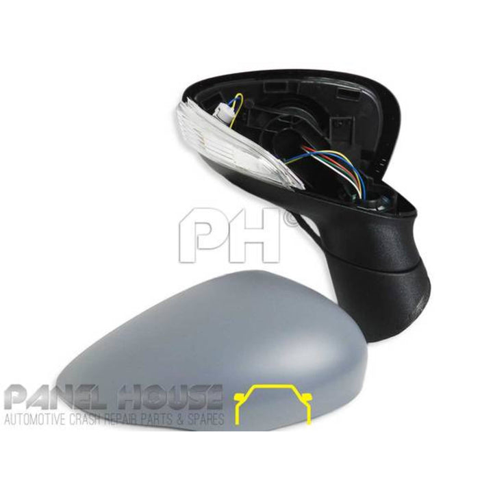 Door Mirrors PAIR With Indicator fits Ford Fiesta WS & WT 08-13