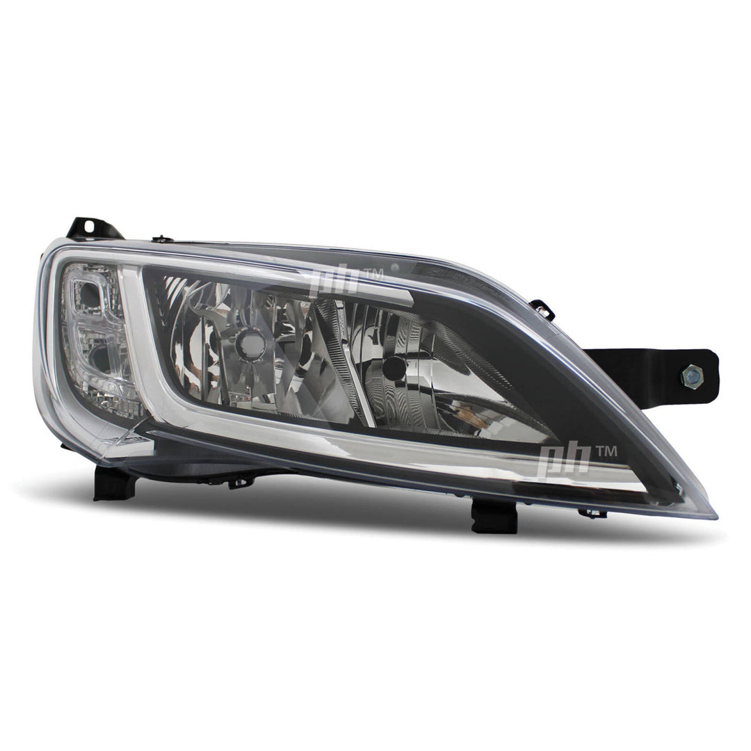 Headlights PAIR NO DRL fits Fiat Ducato Van & Motorhome 05/2014-