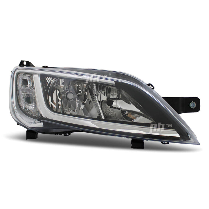 Headlights PAIR NO DRL fits Fiat Ducato Van & Motorhome 05/2014-