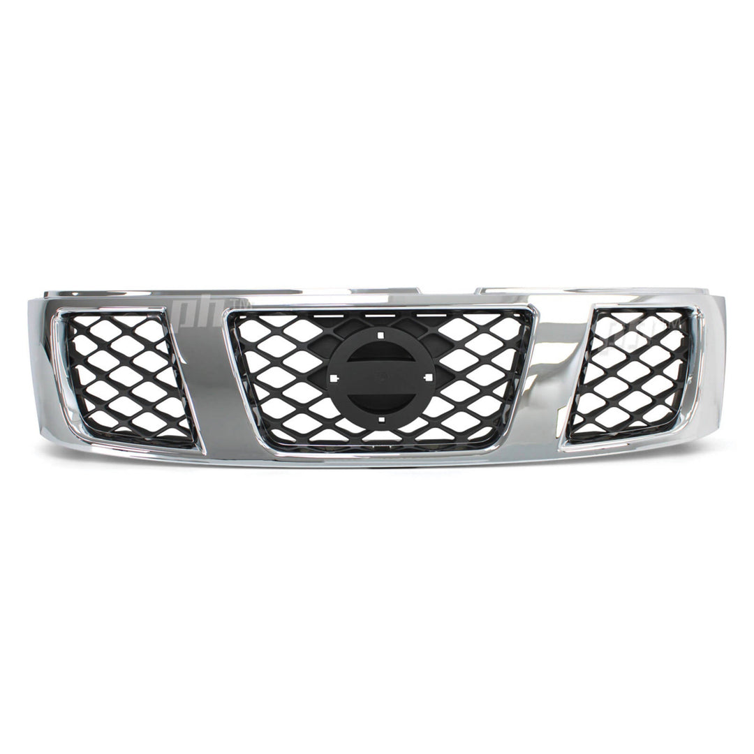 Grill Chrome & Black fits Nissan Patrol GU Series 4 Wagon 09/2004 -