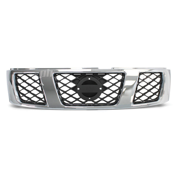 Grill Chrome & Black fits Nissan Patrol GU Series 4 Wagon 09/2004 -