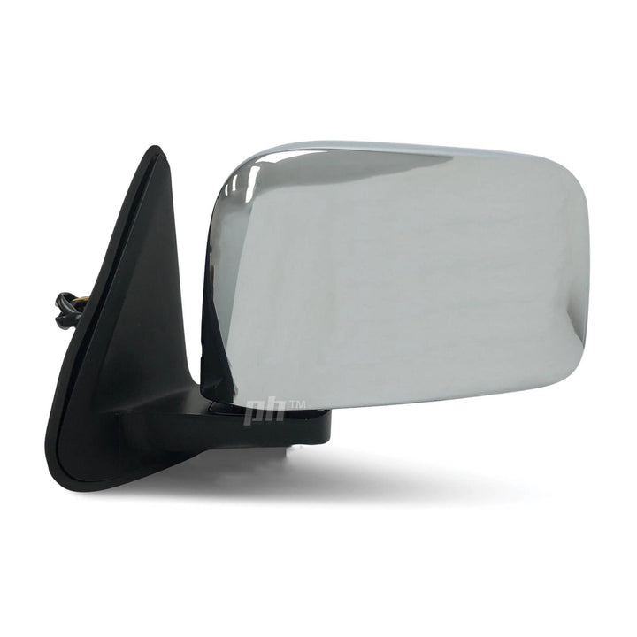 Door Mirrors PAIR Chrome Electric Fits Nissan Patrol GU Wagon 1997 - 2004