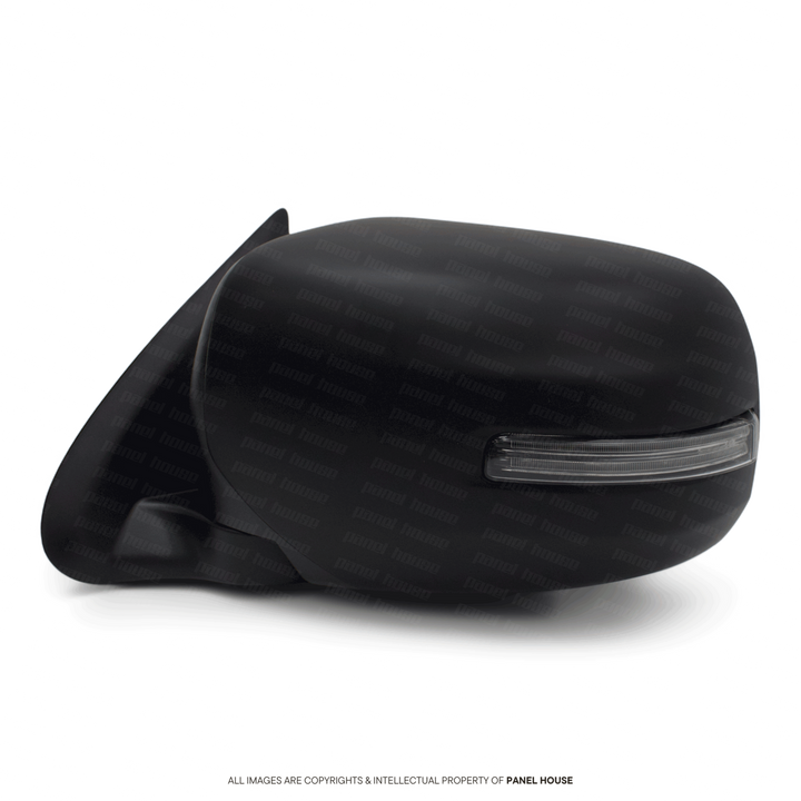 Door Mirror LEFT with Black Autofold & Indicator Left Fits Mitsubishi Triton MQ 2015 - 2018 LH