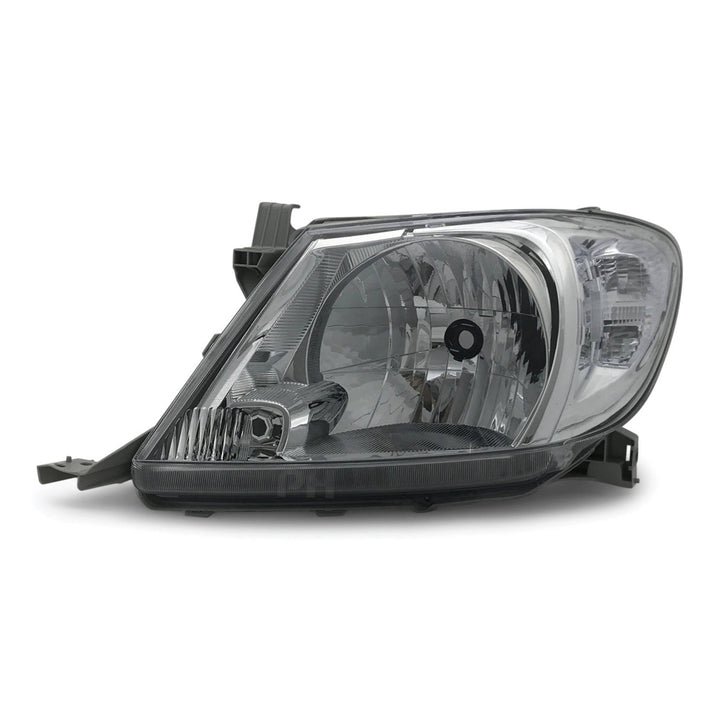Headlights PAIR Clear Fits Toyota Hilux N70 2008 - 2011