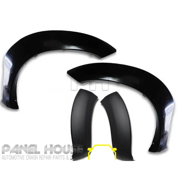 Front Fender Guard Flare SET OEM Style Fits Toyota Hilux SR5 N70 2011 - 2015