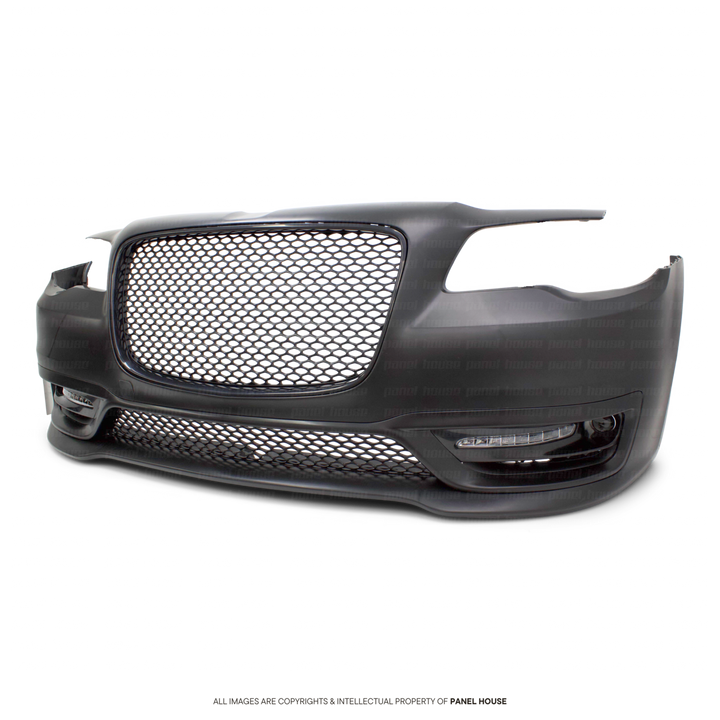 Front Bumper Bar Kit Facelift SRT Style Fits Chrysler 300C 2011 - 2016