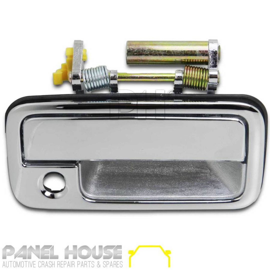 Outer Door Handles PAIR Front Chrome fits Holden Rodeo TF 1988 - 2002