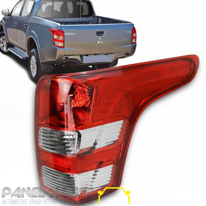 Tail Lights PAIR fits Mitsubishi Triton MQ 2015-2018 GLS GLX EXCEED LH + RH