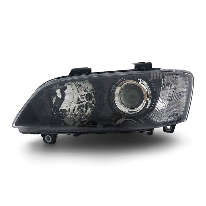 Headlights Projector Black PAIR fits Holden Commodore VE SSV HSV Calais 2006 - 2010