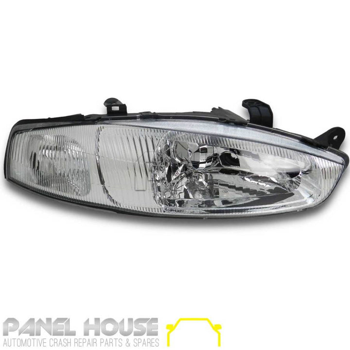Headlights PAIR Fits Mitsubishi CE Lancer Coupe 1998 - 2003