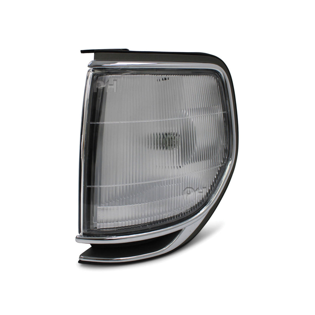 Corner Park Lights PAIR Chrome Fits Toyota Landcruiser 80 Series 1990 - 1997