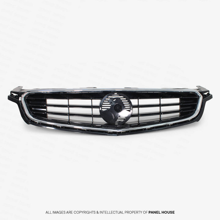 Upper Grill BLACK With Mould fits Holden Commodore VF Series 1 SS SSV SV6 2013 - 2015