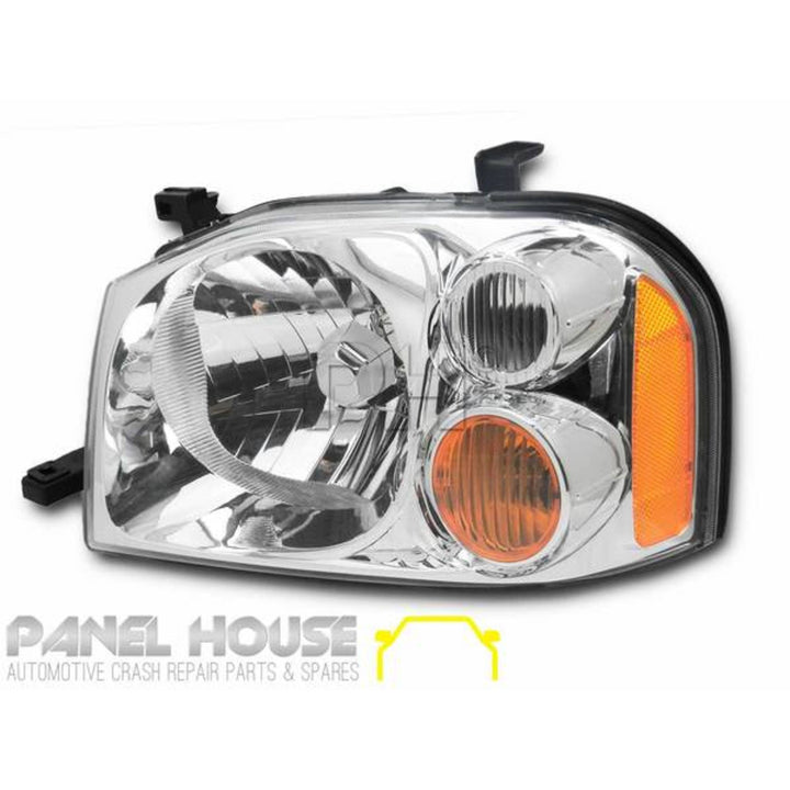Headlights PAIR Fits Nissan Navara D22 2001 - 2014