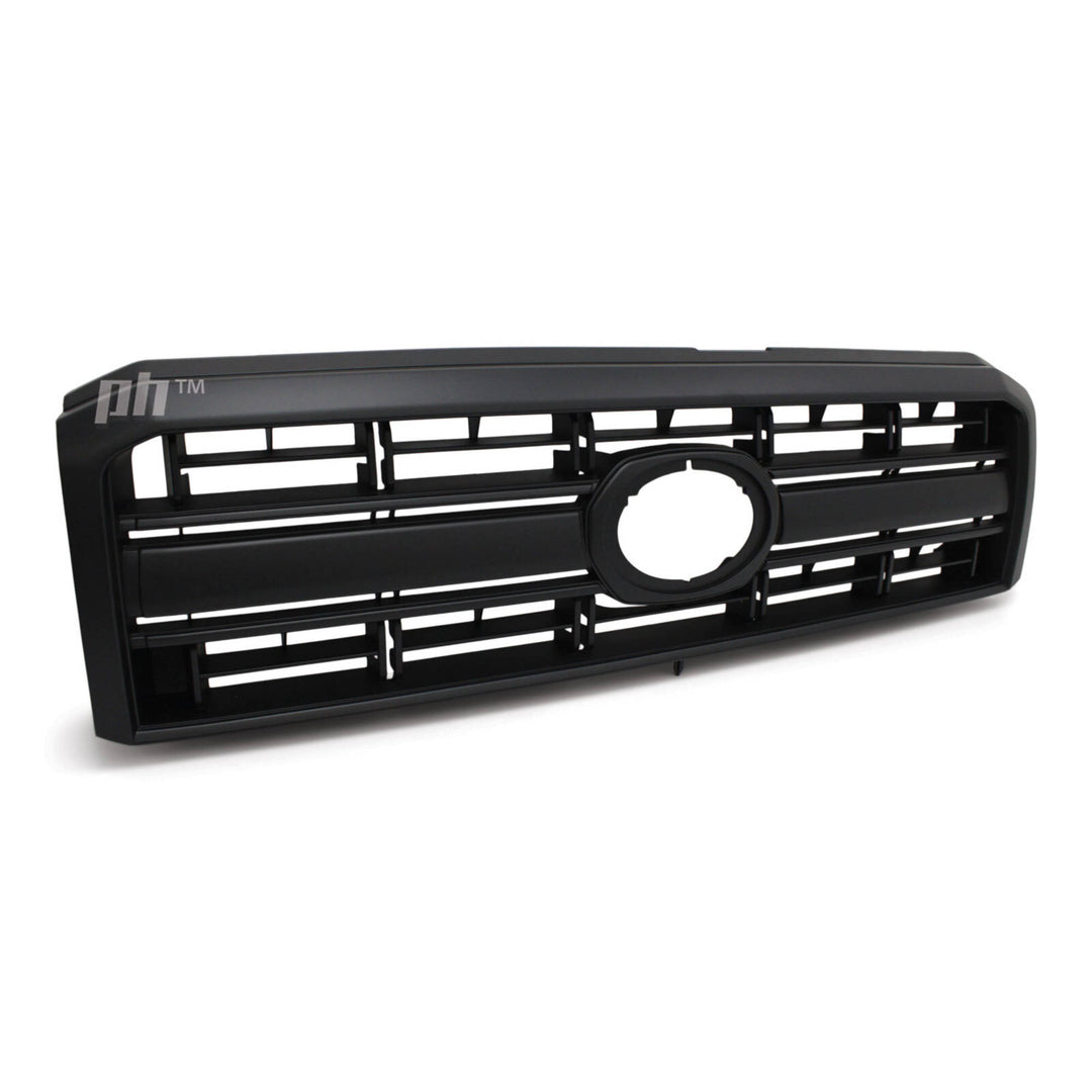 Grill Satin BLACK fits Toyota Landcruiser 76 78 79 Series 2007 - 2023