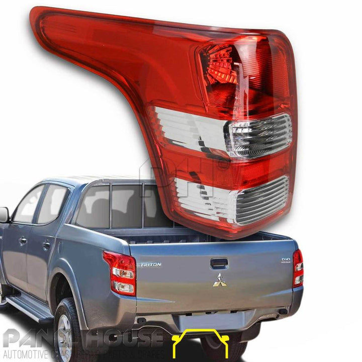 Tail Lights PAIR fits Mitsubishi Triton MQ 2015-2018 GLS GLX EXCEED LH + RH
