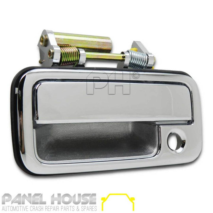 Outer Door Handles PAIR Front Chrome fits Holden Rodeo TF 1988 - 2002