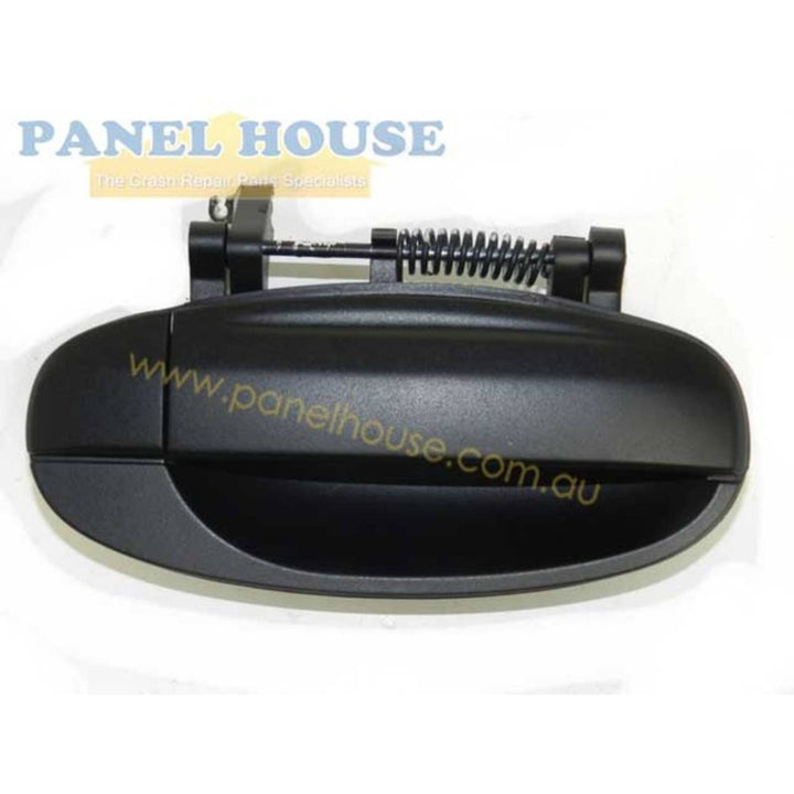 Outer Door Handle SET Front Black fits Holden Barina TK Hatch 2005 - 2011