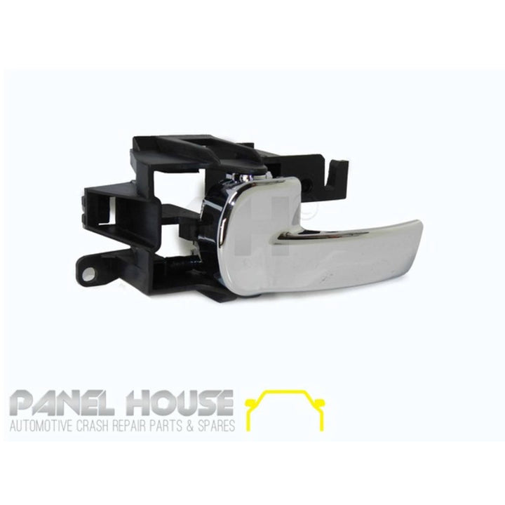 Interior Door Handle SET Chrome Front / Rear Fits Nissan Navara D40 & Pathfinder R51
