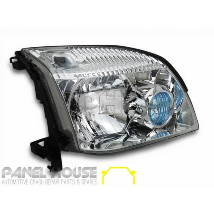Headlights PAIR Fits Nissan XTRAIL T30 2001 - 2007