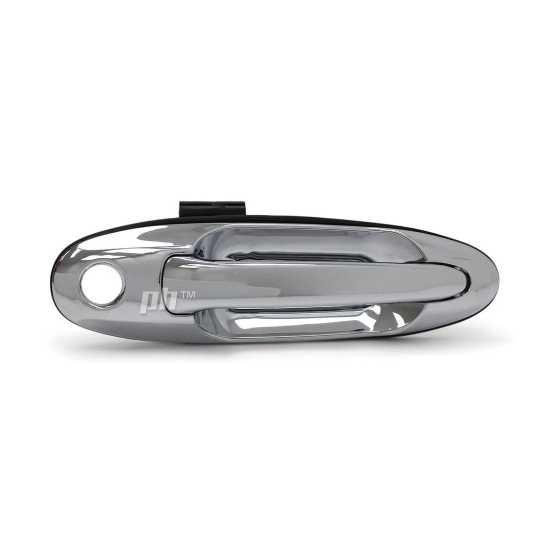 Outer Door Handles PAIR Front Chrome Fits Toyota Landcruiser 100 Series