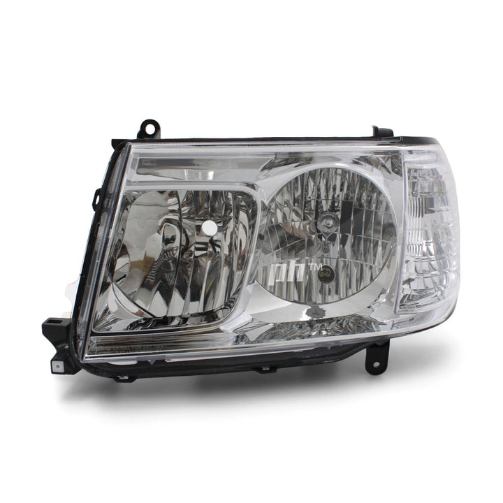 Headlights PAIR fits Toyota Landcruiser 100 Series 2005 - 2007