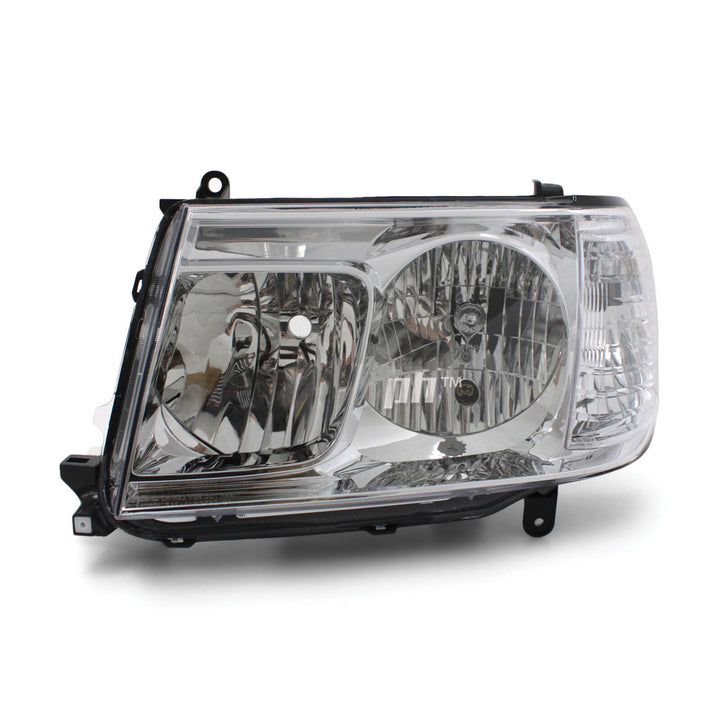 Headlights PAIR fits Toyota Landcruiser 100 Series 2005 - 2007